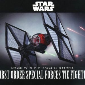 Star Wars First Order Tie Fighter Special Forces 1/72 Model Kit BANDAI