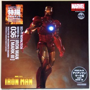 Marvel Iron Man Homem de Ferro MK-III Midas Revoltech Kaiyodo