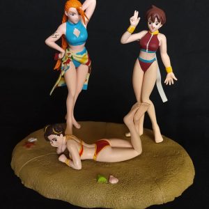 Street Fighter Girls Mini Statue Set