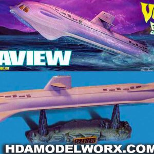 Seaview 1/350 Model Kit + EXTRAS
